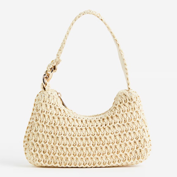 H&M Handbags - NWOT H&M STRAW SHOULDER BAG